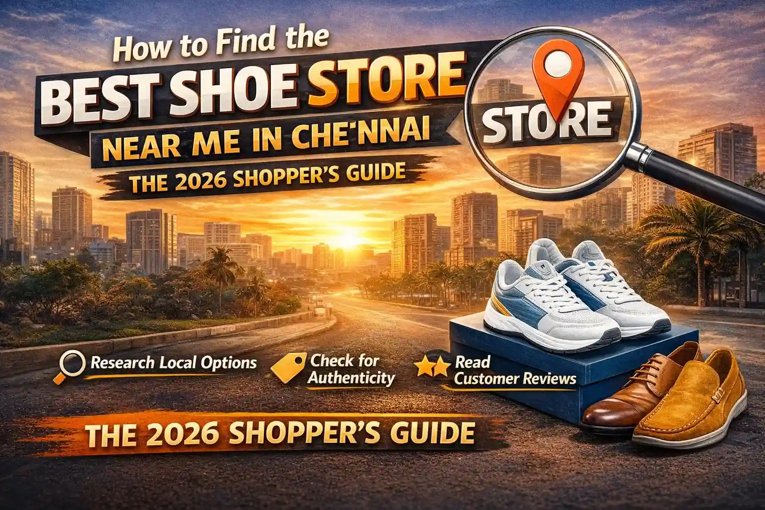 How to find best shoe store near me in chennai