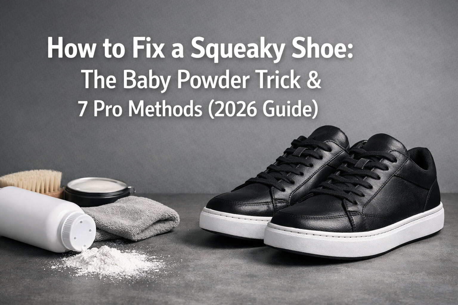 How to Fix a Squeaky Shoe: The Baby Powder Trick & Pro Tips (2026)