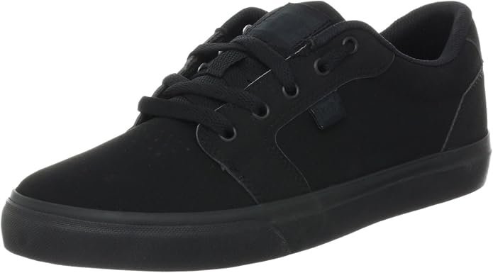 DC Anvil action sports skate shoe with cupsole construction