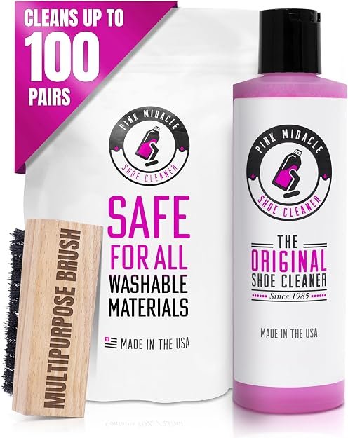 Shoe cleaner kit for cleaning On Cloud running and tennis shoes