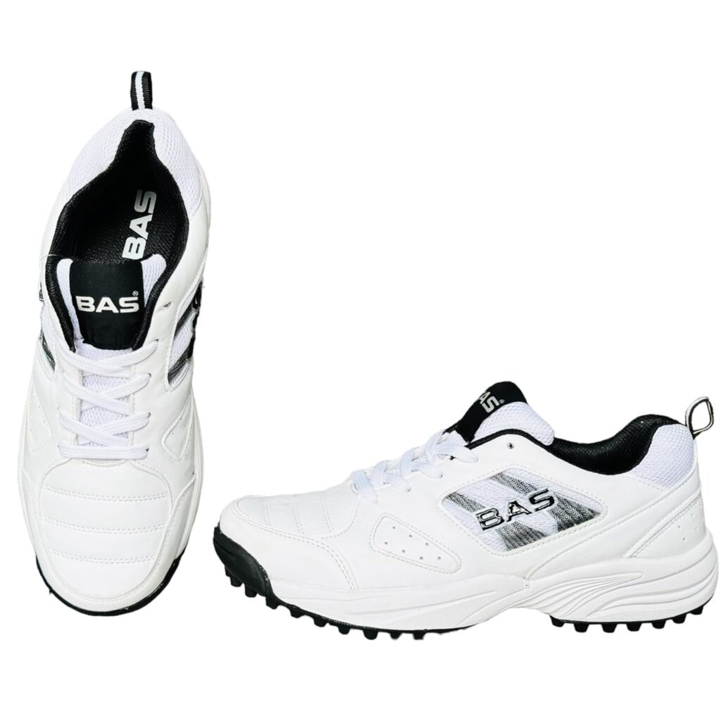 10 Best Cricket Shoes India 2026 – Grip, Speed & Durability 4 BAS Vampire 001 cricket shoes with molded EVA midsole and reinforced heel counter – best budget cricket spikes for juniors