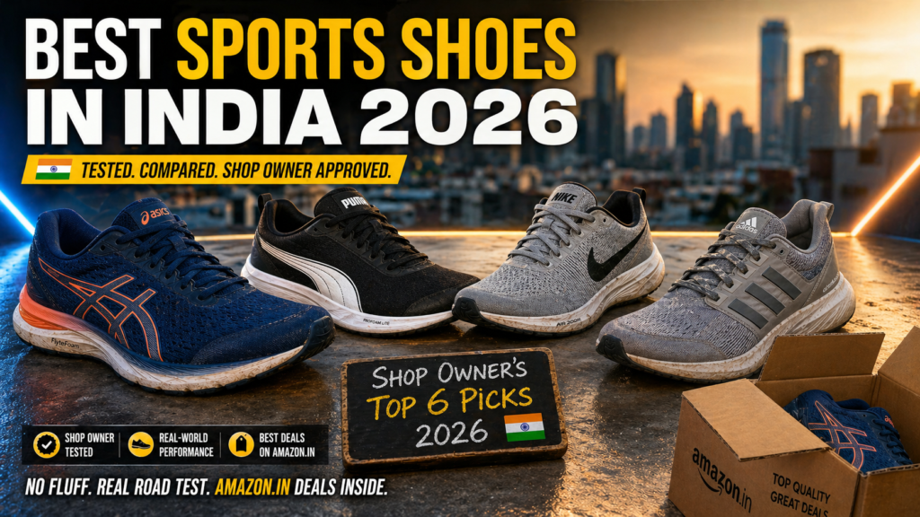 Best Sports Shoes in India 2026 – Tested by a Shop Owner