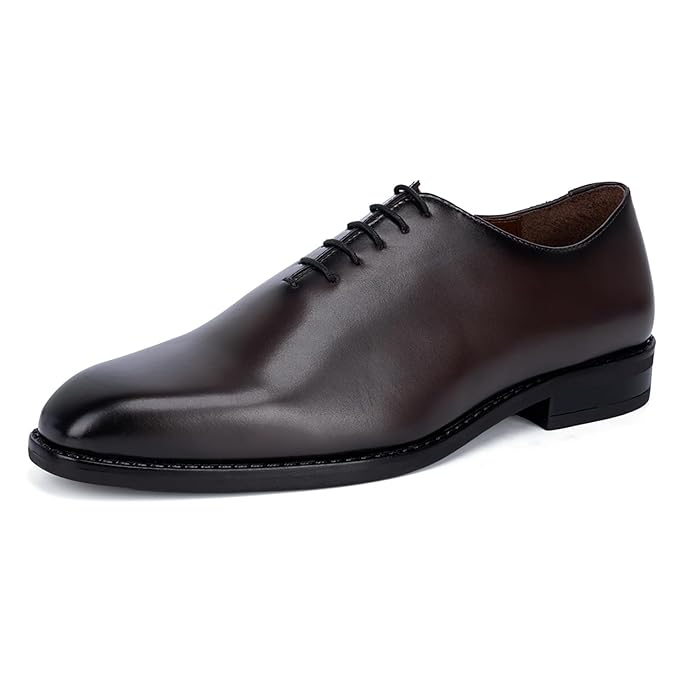 Best Formal Shoes in India 2026 (Office & Wedding Guide) – Top 10 Tested Picks 5 Louis Stitch Handmade Lace-Up Derby Formal Shoes – Best Office and Party Shoes India
