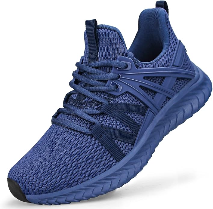 Lightweight knit slip-on sneakers for women — casual everyday walking shoes for women over 50 on a budget