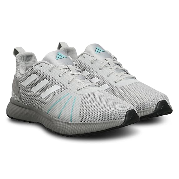 adidas Fluidglow M running shoe – firm arch support for flat feet, best for heavy users on broken Indian roads