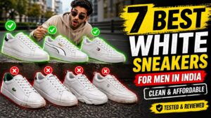 Best White Sneakers for Men in India 2026 – Clean & Affordable 21 Best white sneakers for men India - comparison of top 7 clean affordable casual white shoes including Skechers, Puma, ASIAN, Campus with prices and expert reviews