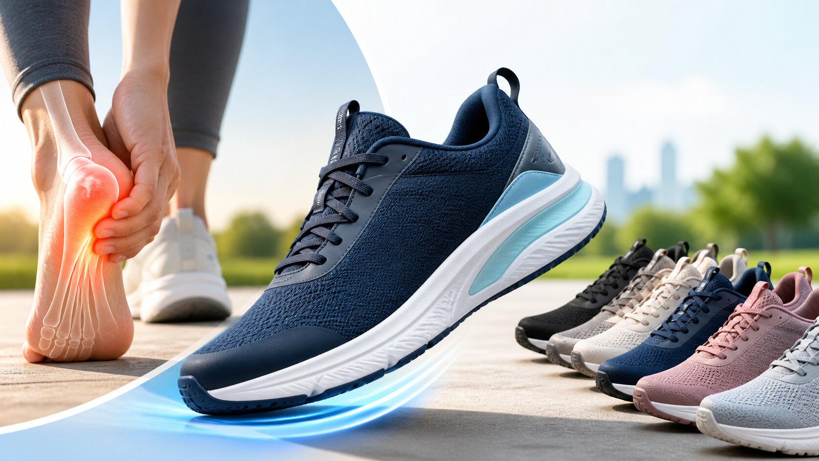 Suffering from heel pain? Shop owner with 20+ years reviews the best walking shoes for plantar fasciitis in 2026. Real picks, honest flaws.