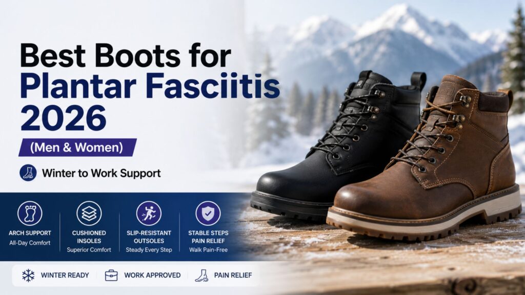 Best Boots for Plantar Fasciitis 2026 (Men & Women) – Winter to Work Support