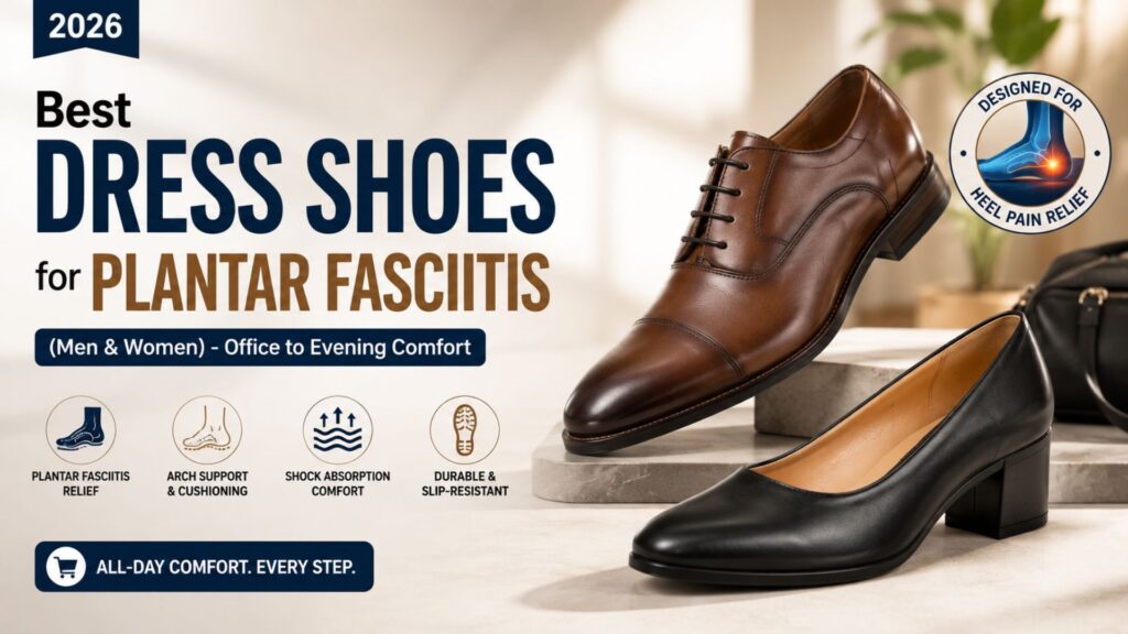 Best Dress Shoes for Plantar Fasciitis 2026 (Men & Women) – Professional to Casual Comfort
