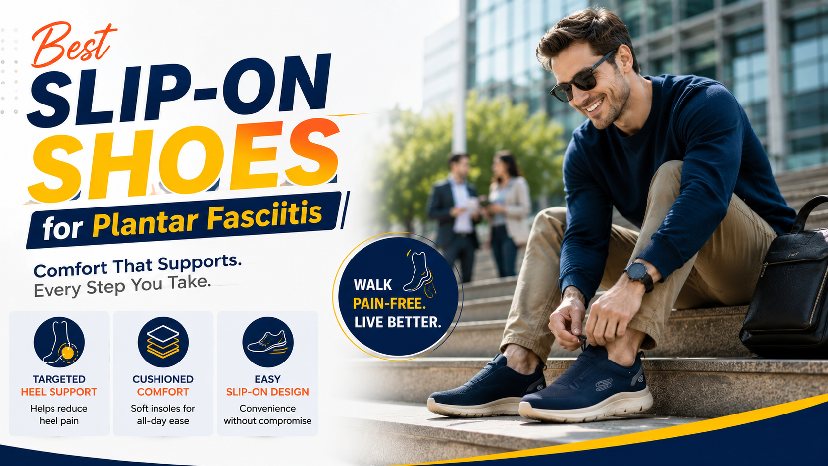 Best Slip-On Shoes for Plantar Fasciitis