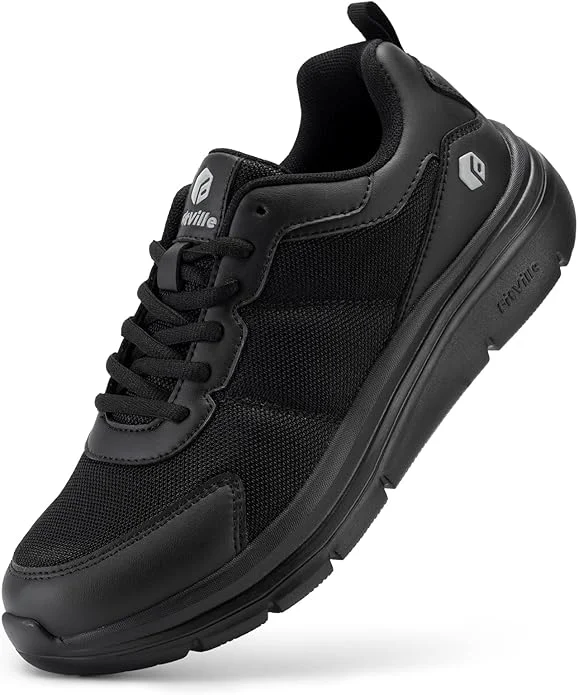 FitVille men's wide width max cushioning walking shoes