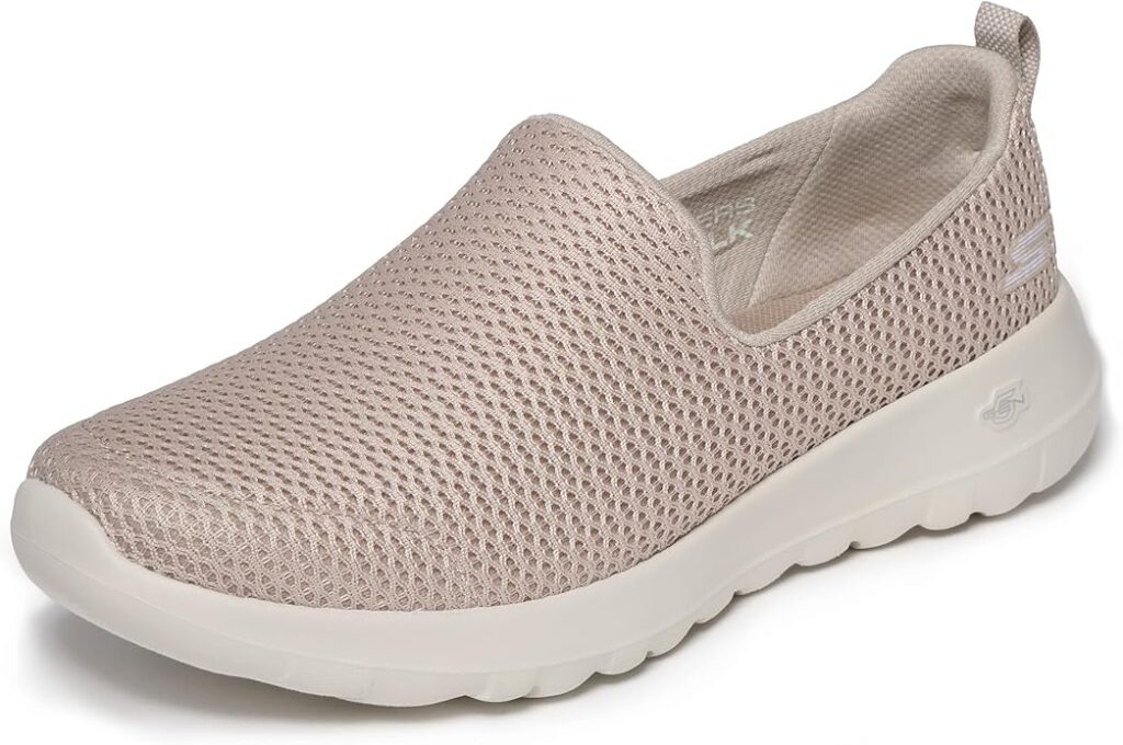 Skechers Women's Go Walk Joy Slip-On Sneaker with 5GEN technology and Goga Max insole for women over 60 walking comfort