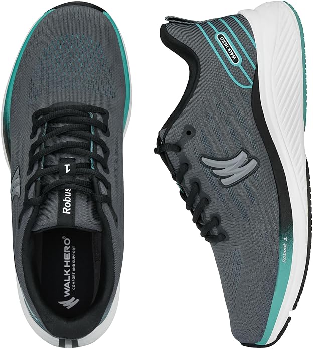 Walking Shoes for Men for Plantar Fasciitis, Arch Support Shoes with Wide Toe Box, Non-Slip Men Orthopedic Sneakers for Heel Pain Relief Men's orthopedic walking shoe with wide toe box and arch support for plantar fasciitis