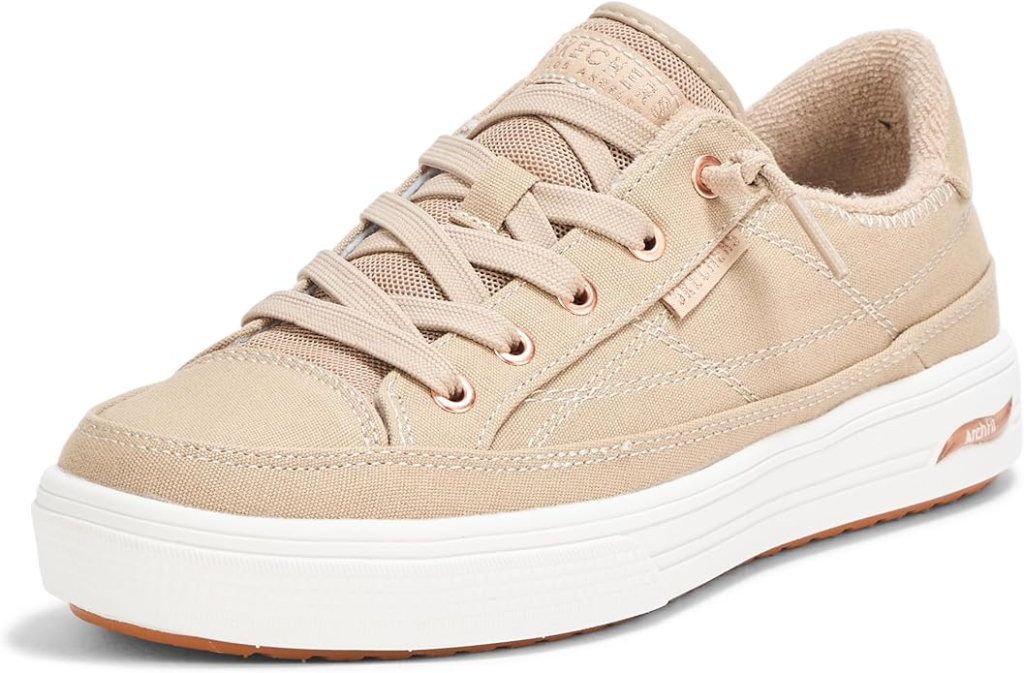 Best Sneakers for Plantar Fasciitis 2026 – Top Comfortable Shoes for Heel Pain 4 Skechers Women's Arch Fit Arcade Meet Ya There slip-on sneakers with no-tie design and memory foam cushioning