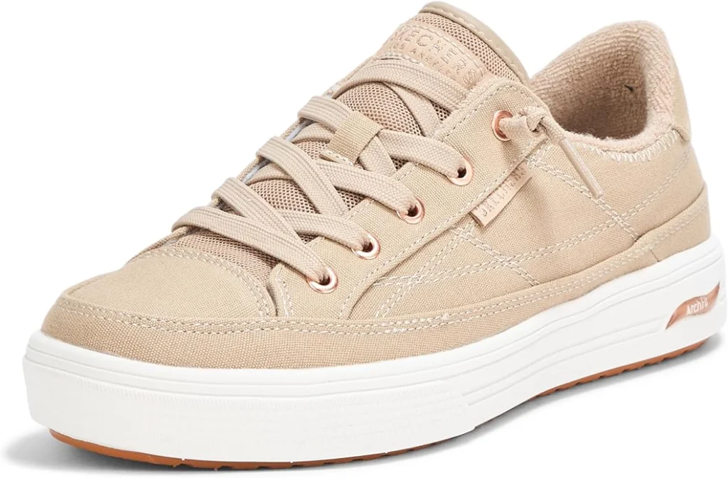 Skechers Women's Arch Fit Arcade Meet Ya There - Best No-Tie Design
