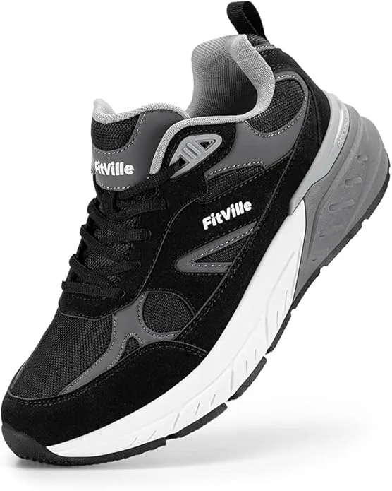 FitVille Rebound NEO V1 Wide Walking Shoes - Best Men's Wide Fit
