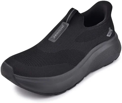 JACKSHIBO Men's Slip-On Free Hands Shoes - Best Hands-Free Design