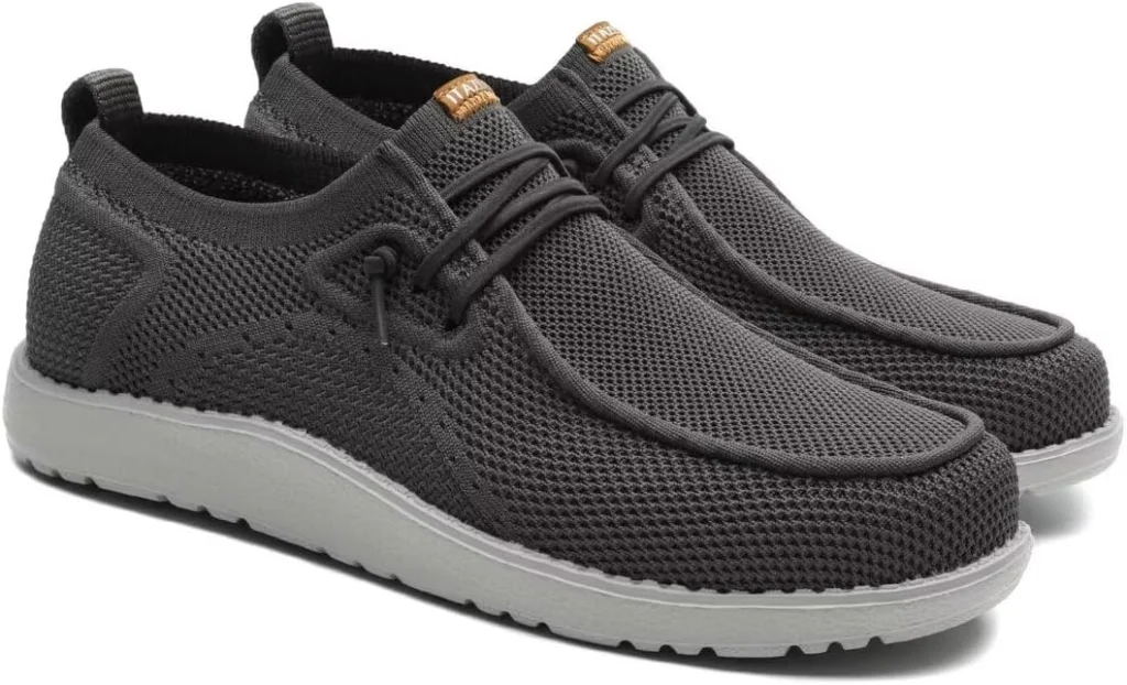 ITAZERO men's wide-width slip-on walking shoes