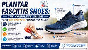 Plantar Fasciitis Shoes: The Complete 2026 Guide to the Best Footwear for Heel Pain Relief 11 Discover the best shoes for plantar fasciitis in 2026. Expert guide covering running, walking, sandals, work shoes & sneakers for real heel pain relief. Shop smarter today.