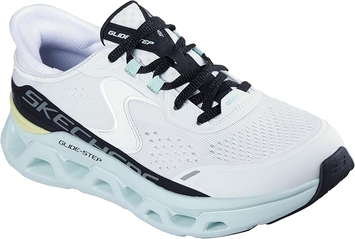 Skechers Women's Glide-Step Altus Hands Free Slip-In work shoe with memory foam for plantar fasciitis