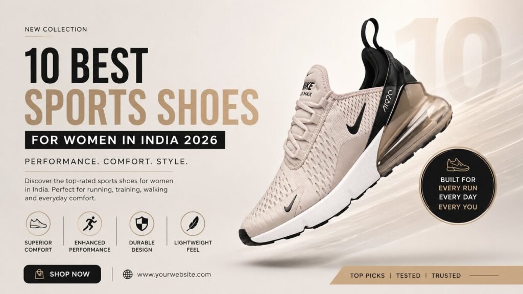10 Best Sports Shoes for Women in India 2026 Best Sports Shoes for Women in India 2026 – Gym, Running & More