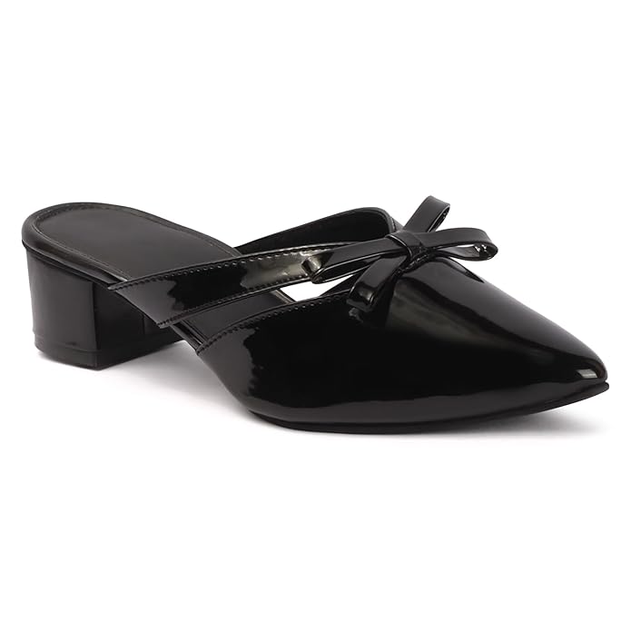 Aviva Style Bow Block Heel Sandals Women India