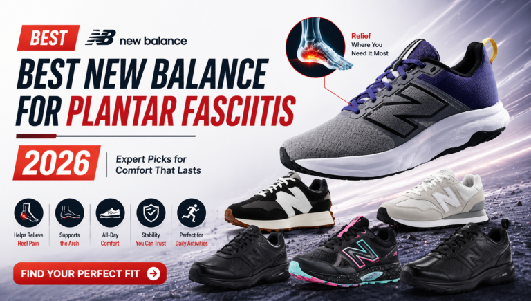 Best New Balance for Plantar Fasciitis 2026 - Expert Tested