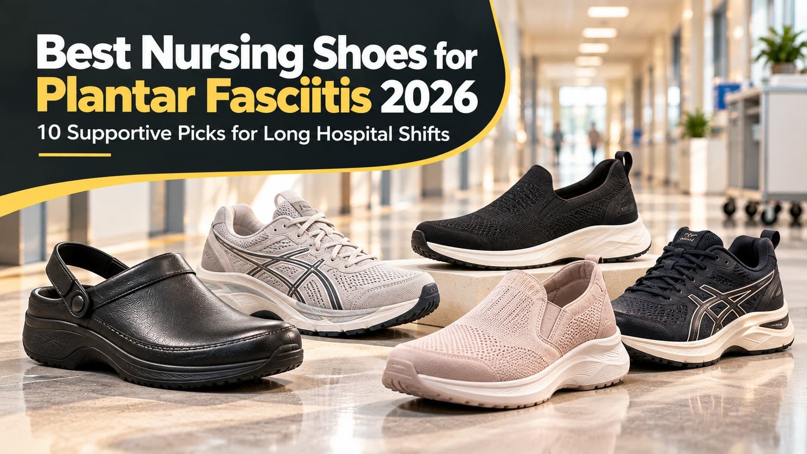 Best Nursing Shoes for Plantar Fasciitis 2026