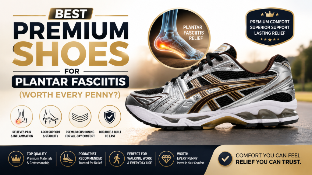 Best Premium Shoes for Plantar Fasciitis 2026 - Worth Every Penny