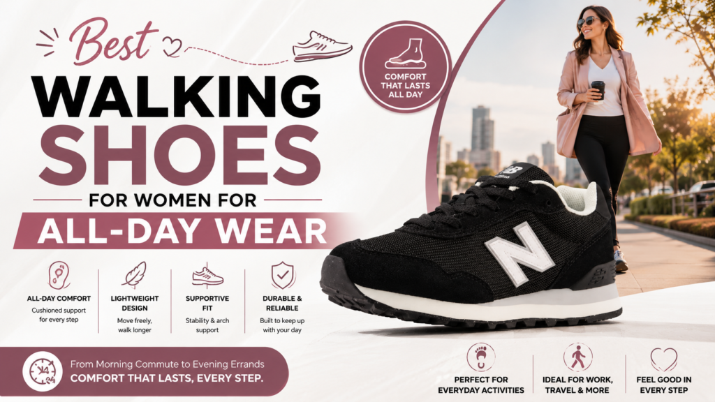 Best walking shoes for women for all-day wear 2026 - comparison guide 1 Best Walking Shoes for Women for All Day Wear 2026 Guide