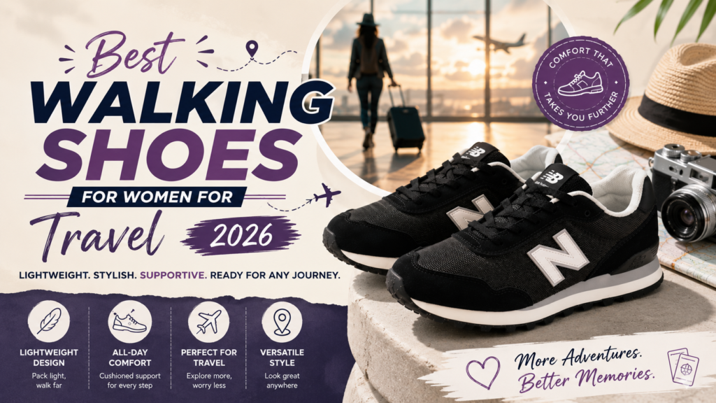 Best walking shoes for women for travel 2026 comparison guide lightweight packable