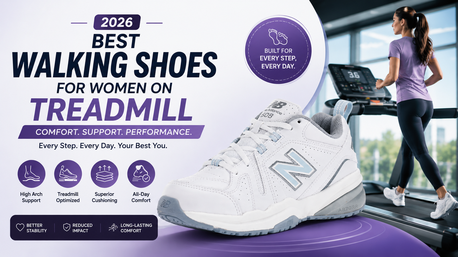 Best Walking Shoes for Women on Treadmill (2026)