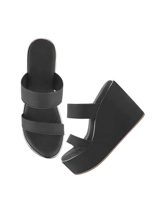 Best Wedge Heels for Women in India 2026 – Trendy & Comfortable 10 TRYME Glamorous Platform Heels Sandals — Best Statement Wedge Heels