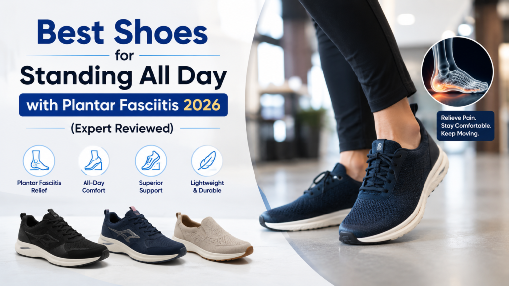 Best shoes for standing all day with plantar fasciitis 2026 — top picks for nurses, teachers and retail workers