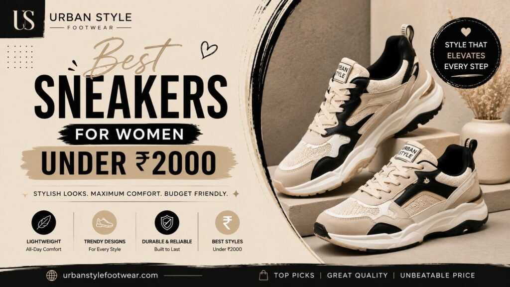 Best Sneakers Under ₹2000 for Women in India 2026