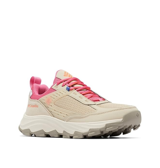 Columbia Women Hiking Boot Buy Columbia Konos TRS waterproof hiking shoes in white peach for women with Omni-MAX grip