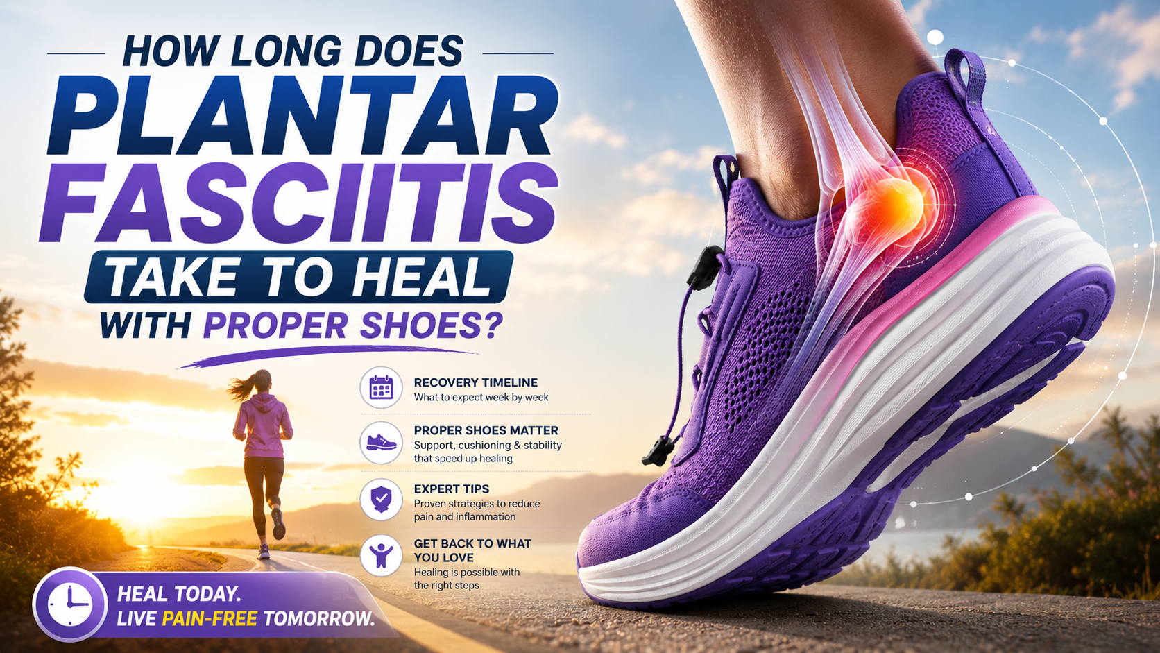 How Long Does Plantar Fasciitis Take to Heal? What Proper Shoes Can Really Do 4 How Long Does Plantar Fasciitis Take to Heal With Proper Shoes?