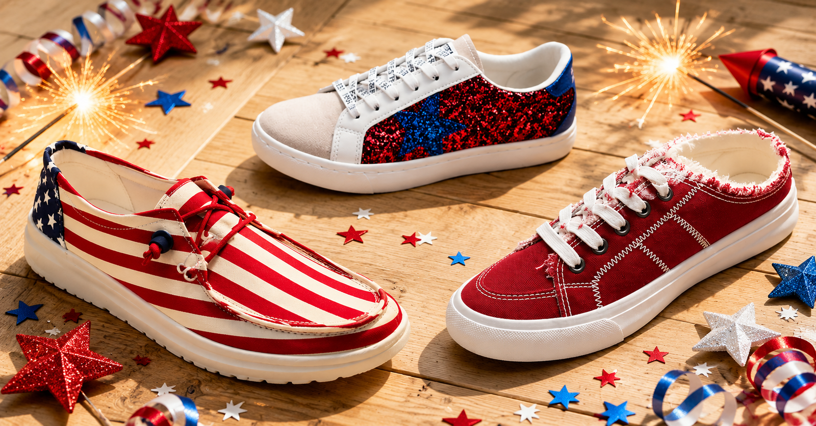 July 4th Shoes 2026 The 10 Best Red, White & Blue Sneakers to Celebrate in Style
