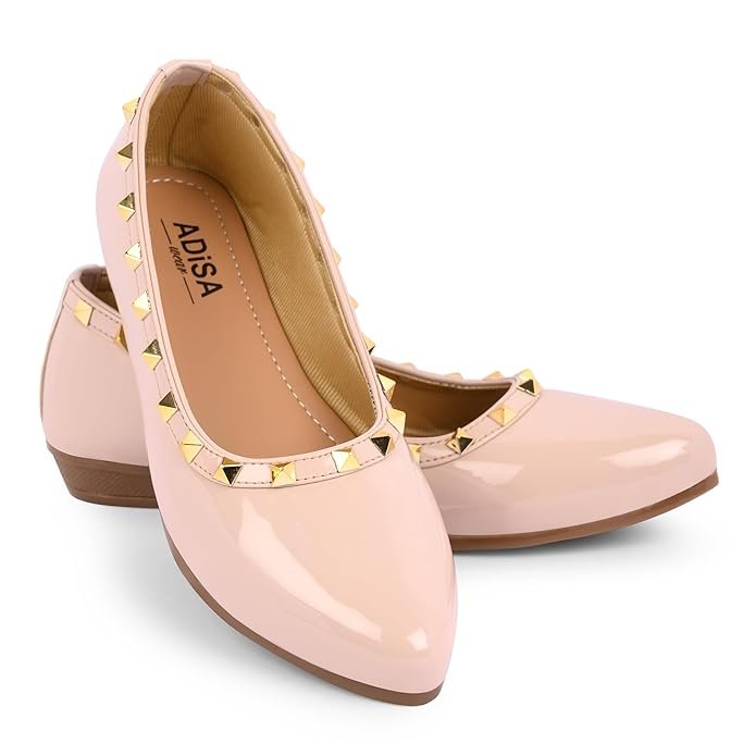 8. ADISA Women Girls Slip On Ballet Flats – Best Lightweight Pick
