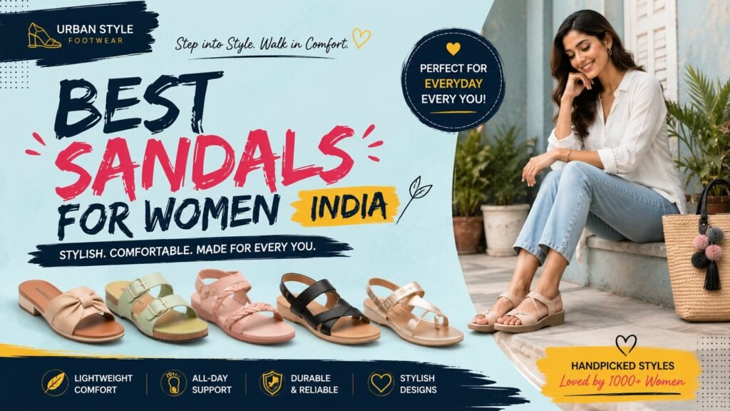 Best Sandals for Women in India 2026 – Summer & Festive Picks