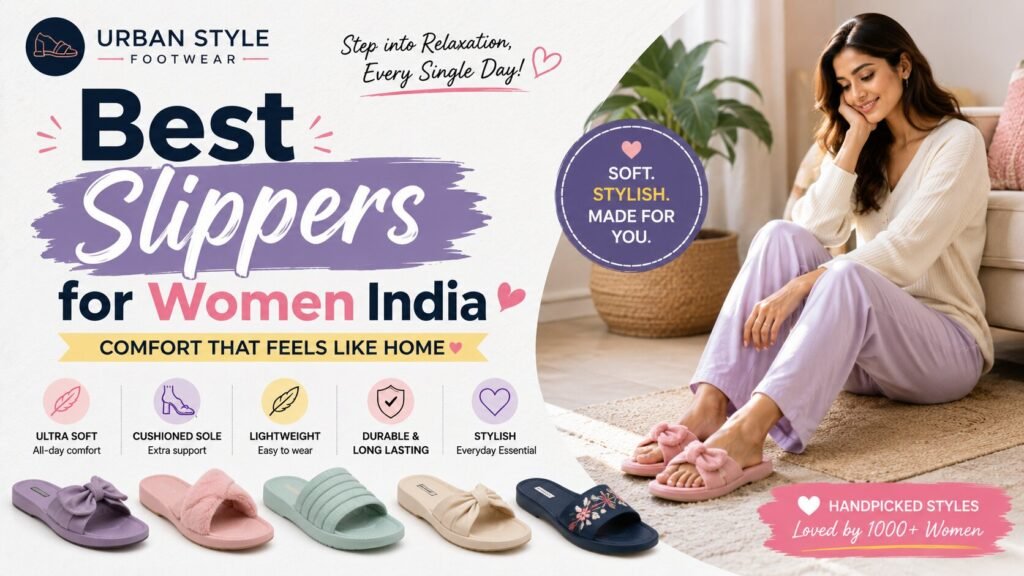 Best Slippers for Women in India 2026 – Comfortable Home Wear