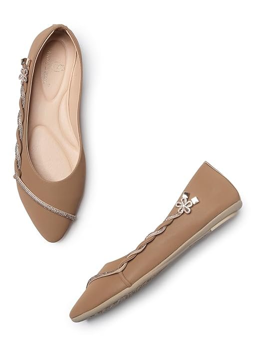 Marc Loire Pointed Ballerina Shoes — Best Overall Flat Shoes India