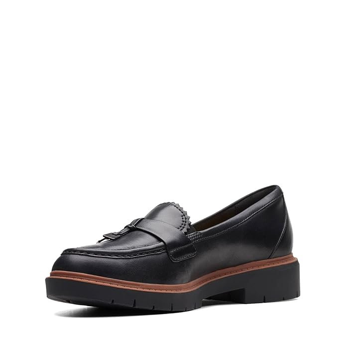 Clarks Westlynn Bella Boat Shoe Buy Clarks Westlynn Bella loafers in black for women with Ultimate Comfort footbed