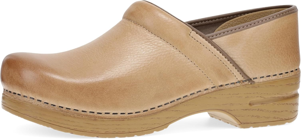 Dansko Paisley waterproof outdoor sneaker in navy nubuck leather with triple density footbed, Natural Arch technology and Vibram slip-resistant outsole for plantar fasciitis