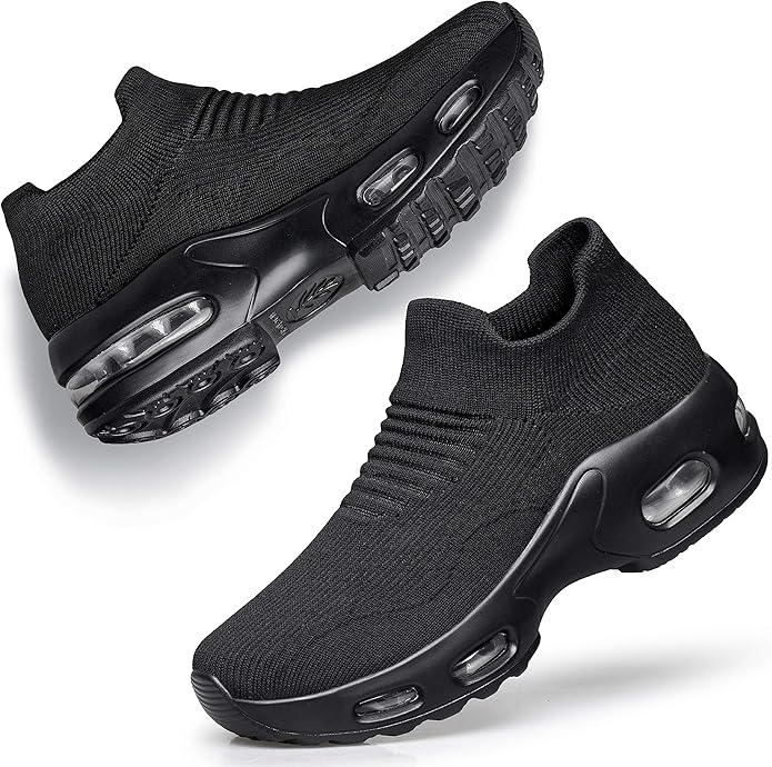 DOUSSPRT Women's Walking Shoes  Best Plantar Fasciitis Shoes Under $50 