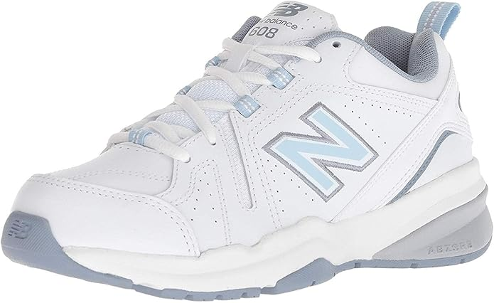 New Balance 608 V5 women flat feet internal shank walking shoe