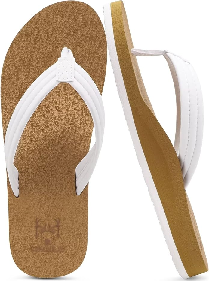 KuaiLu arch support flip flops yoga mat footbed