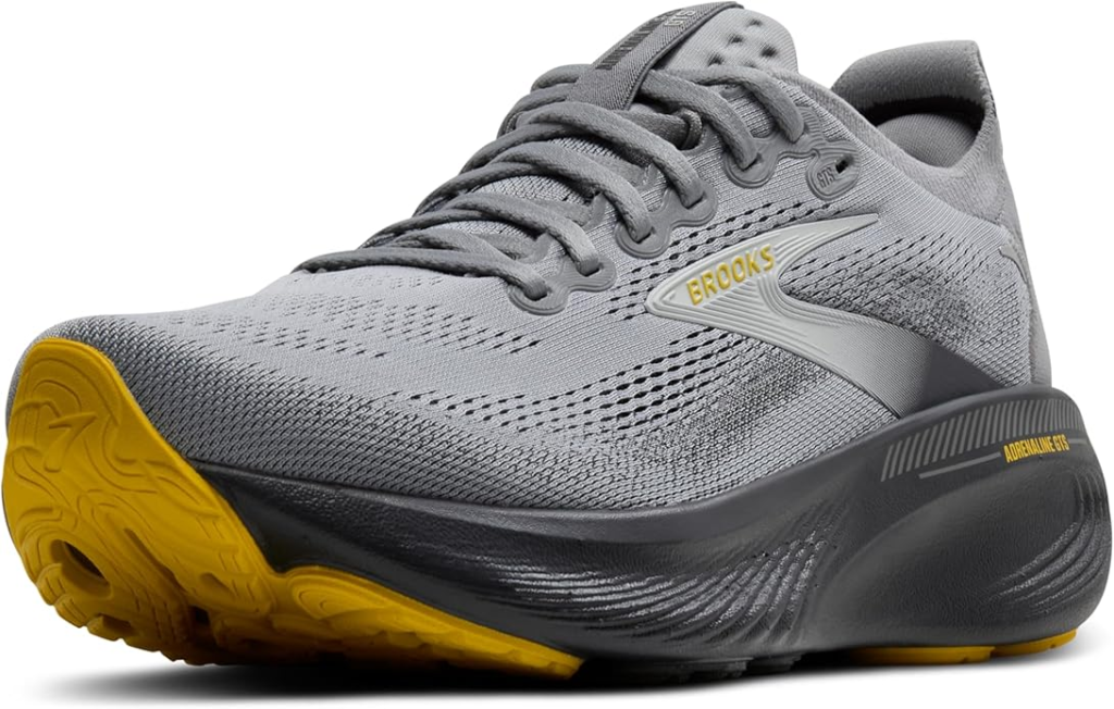 Best Brooks Shoes for Plantar Fasciitis: Ghost, Adrenaline & More Ranked 3 Brooks Women's Ghost Max 3 neutral running shoe in coconut/grey with high-stack DNA LOFT v3 cushioning and wide base for plantar fasciitis pressure relief
