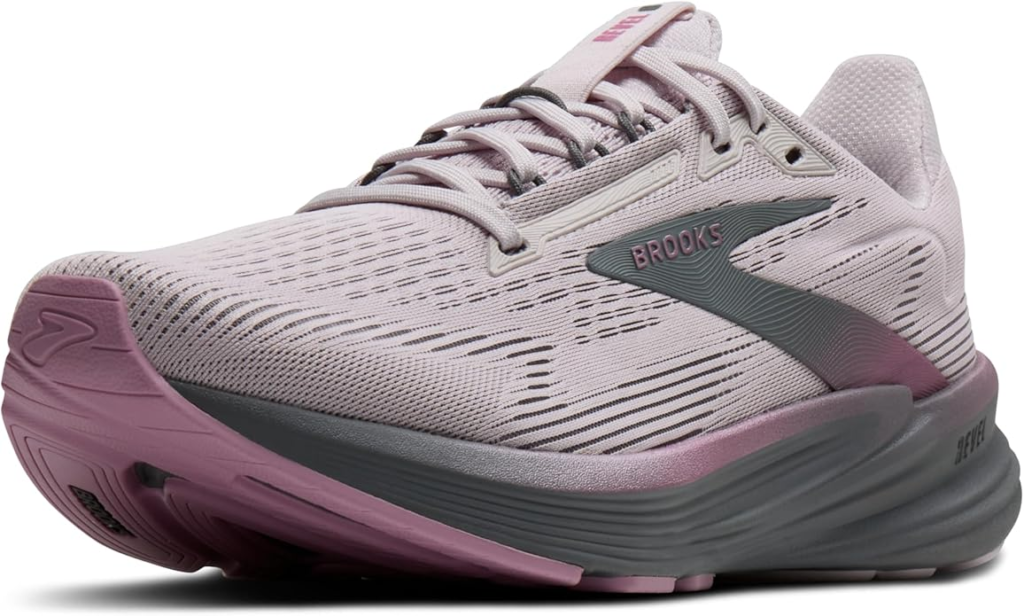 Best Brooks Shoes for Plantar Fasciitis: Ghost, Adrenaline & More Ranked 7 Brooks Women's Ghost 17 neutral running shoe in oyster/apricot with extra DNA LOFT v3 heel cushioning and APMA-approved design for plantar fasciitis
