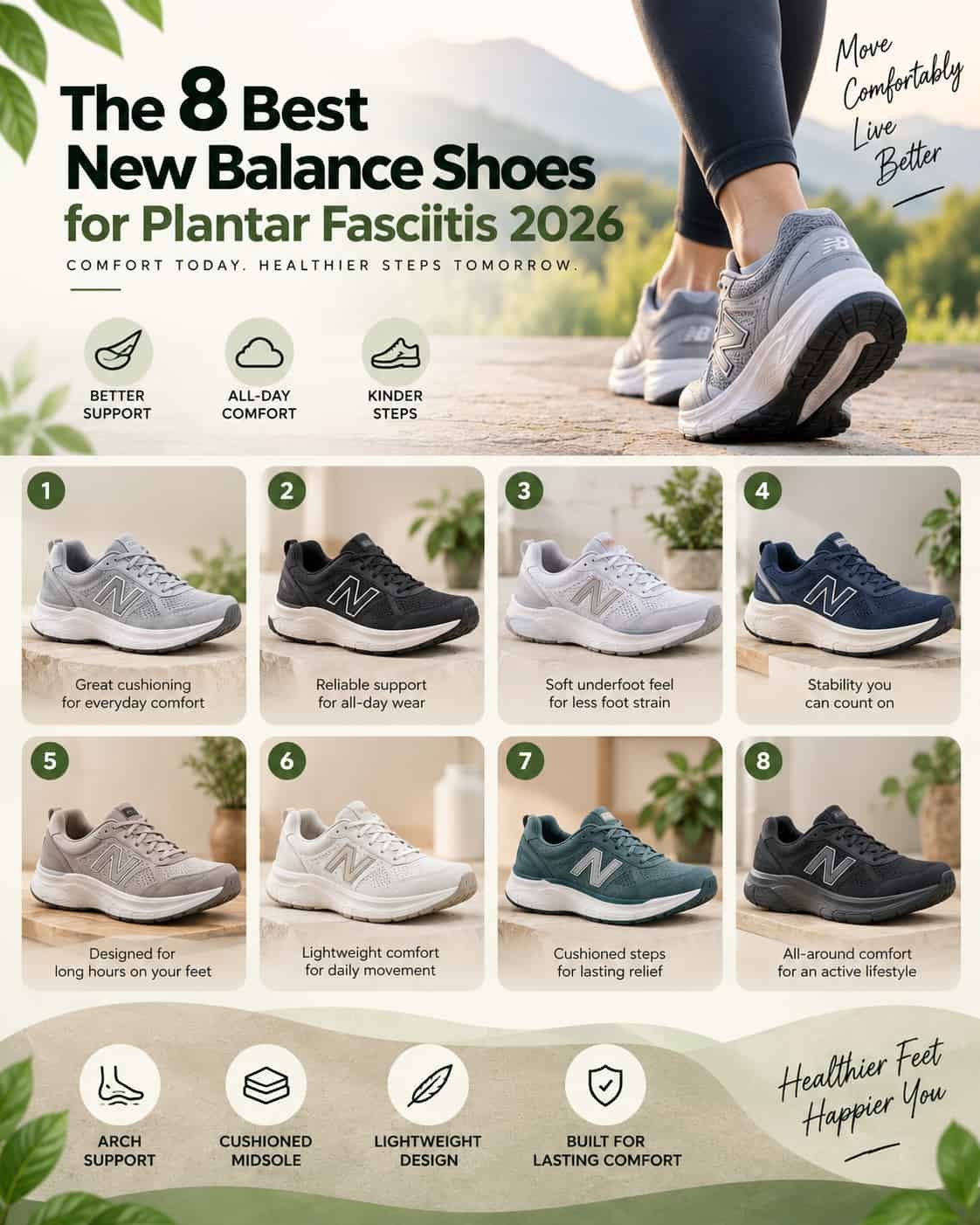 The 8 Best New Balance Shoes for Plantar Fasciitis in 2026